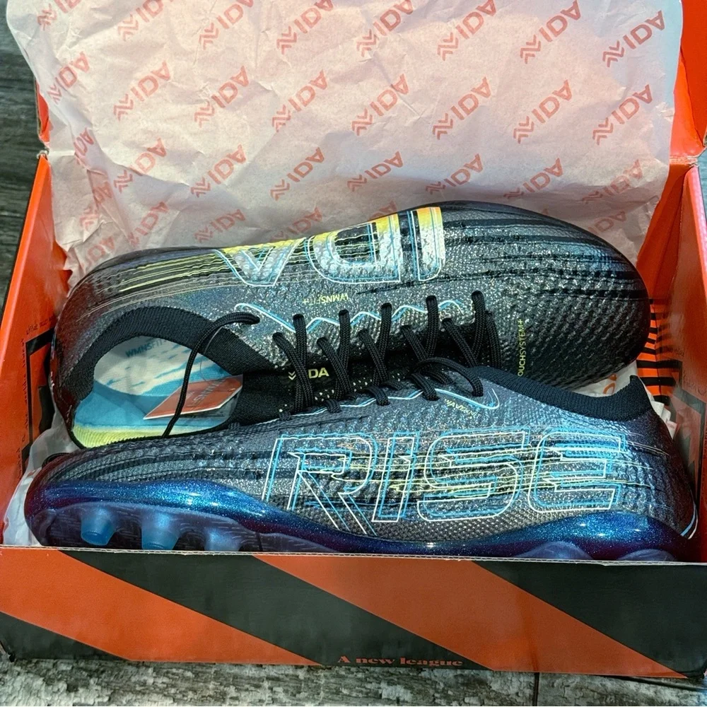 IDA Women's Rise Elite FG/AG Soccer Cleats Size 8 Sports Black White NIB - Picture 5 of 14